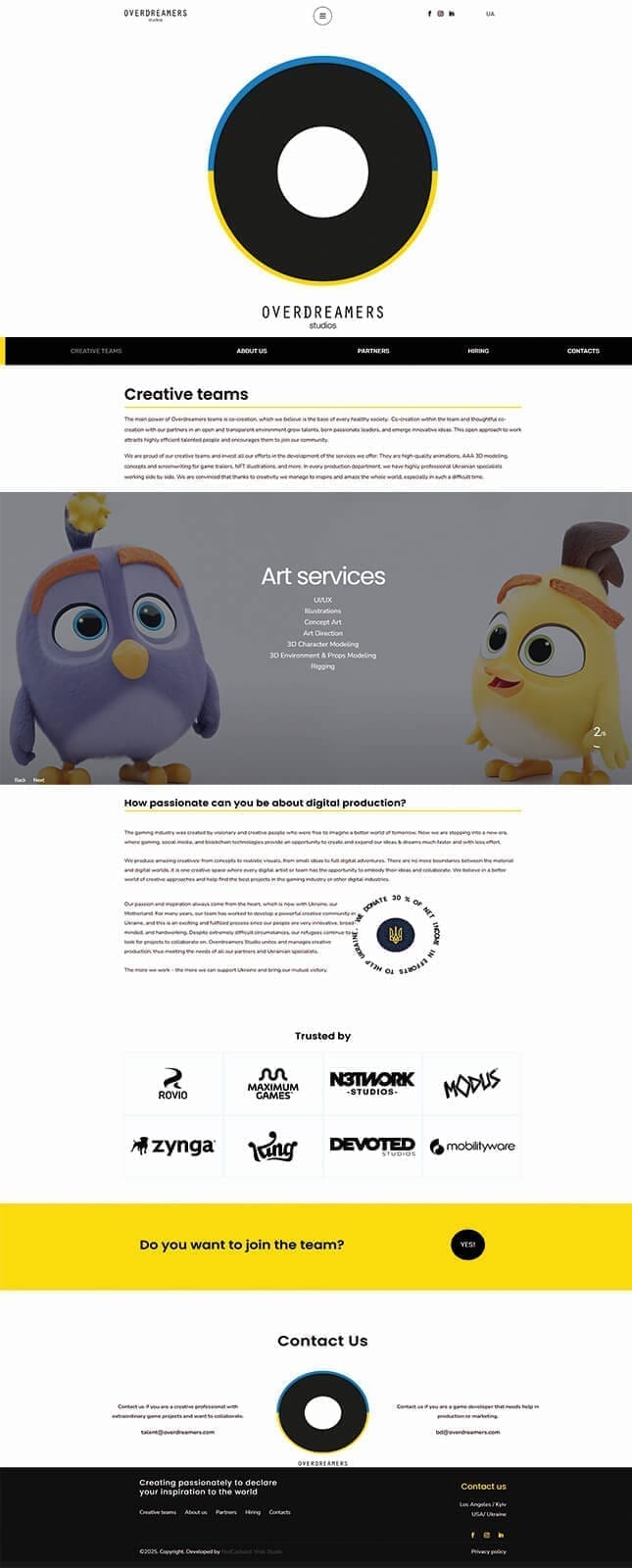 Overdreamers creative agency